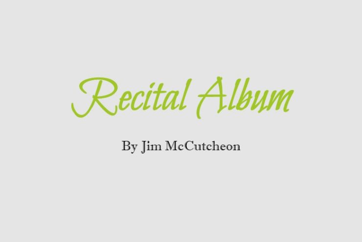 Recital Album Cover Website